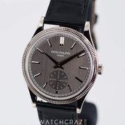 2023 PATEK PHILIPPE CALATRAVA WHITE GOLD DIAL 39MM 6119G-001