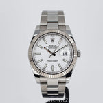 2022 ROLEX DATEJUST WHITE DIAL 41MM 126334 STAINLESS STEEL