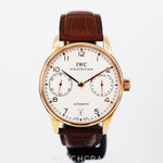 IWC PORTUGUESE AUTOMATIC ROSE GOLD WHITE DIAL 42.3MM IW500114