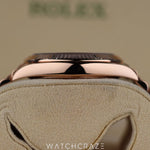 2020 ROLEX DAY-DATE SUNDUST DIAL BAGUETTE 40MM 228235