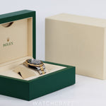 2020 ROLEX SEADWELLER TWO TONE GOLD AND STEEL BLACK DIAL 43MM 126603