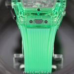2022 HUBLOT SPIRIT OF BIG BANG GREEN SAXEM 42MM 642.JG.0190.RT