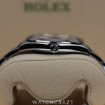 2021 ROLEX DATEJUST DIAMOND MARKERS BLACK DIAL 41MM 126334