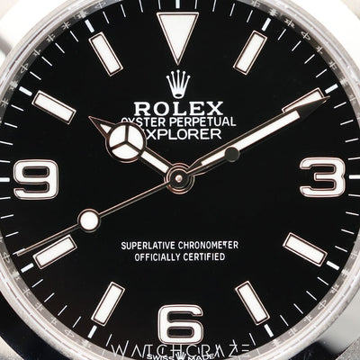 2023 ROLEX EXPLORER BLACK DIAL 40MM 224270