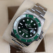 2018 ROLEX SUBMARINER DATE ‘HULK’ 40MM 116610LV
