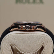 2022 ROLEX DAYTONA ROSE GOLD CHOCOLATE DIAL 40MM 116515LN