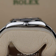 2020 ROLEX DATEJUST BLACK DIAL DIAMOND MARKER 41MM 126334