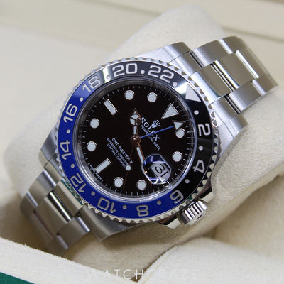 2018 ROLEX GMT-MASTER II "BATMAN" 40MM 116710BLNR