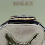 2008 ROLEX SUBMARINER "BLUESY" YELLOW GOLD/STEEL BLUE DIAL 40MM 16613