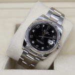 2018 ROLEX DATEJUST DIAMOND MARKERS 34MM 115234