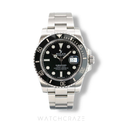 2019 ROLEX SUBMARINER DATE 40MM 116610LN