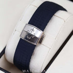 2021 PATEK PHILIPPE AQUANAUT BLUE SQUARE DIAL WHITE GOLD 42.2MM 5168G-001