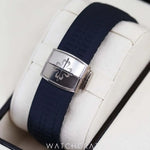 2025 PATEK PHILIPPE AQUANAUT BLUE SQUARE DIAL WHITE GOLD 42.2MM 5168G-001