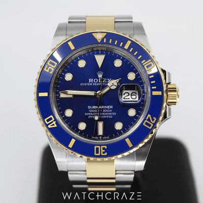 2020 ROLEX SUBMARINER DATE TWO-TONE ‘BLUESY’ 41MM 126613lb