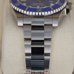 2010 ROLEX SUBMARINER DATE WHITE GOLD BLUE DIAL 