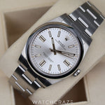 2024 ROLEX OYSTER PERPETUAL SILVER DIAL 41MM 124300