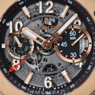 2016 HUBLOT BIG BANG UNICO KING GOLD 45MM 411.0X.1180.RX