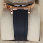 2020 ROLEX DAYTONA OYSTERFLEX ROSE GOLD BLACK DIAL 40MM 116515LN