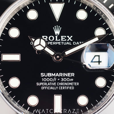 2021 ROLEX SUBMARINER DATE BLACK DIAL 41MM 126610LN