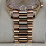 2017 ROLEX DAY-DATE SUNDUST DIAL DIAMOND MARKERS 40MM 228235