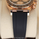2023 ROLEX DAYTONA COSMOGRAPH ROSE GOLD BLACK DIAL 40MM 126515LN