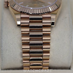 2017 ROLEX DAY-DATE SUNDUST DIAL DIAMOND MARKERS 40MM 228235