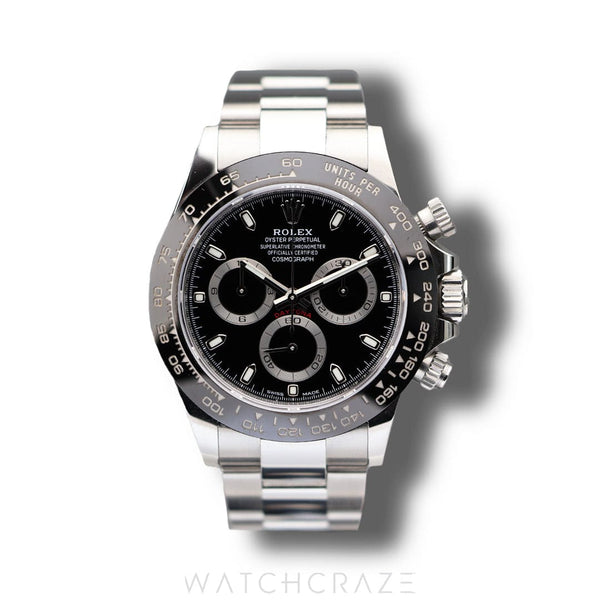 2024 ROLEX DAYTONA COSMOGRAPH BLACK DIAL 40MM 116500LN