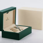 2017 ROLEX LADIES DATEJUST TWO TONE ROSE GOLD AND STEEL GREEN DIAL DIAMOND MARKERS 28MM 27