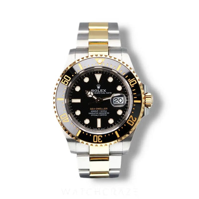 2023 ROLEX SEA-DWELLER TWO TONE GOLD AND STEEL 43MM 126603
