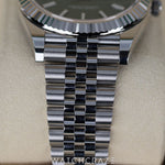 2024 ROLEX DATEJUST MINT GREEN FLUTED JUBILEE 41MM 126334