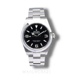 2023 ROLEX EXPLORER BLACK DIAL 36MM 124270