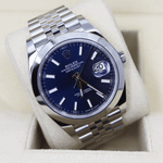 2023 ROLEX DATE JUST 41 BLUE 41MM 126300