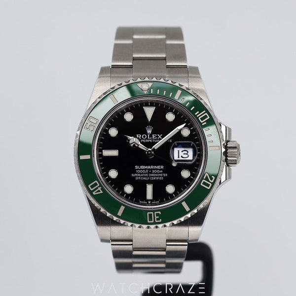 2022 ROLEX SUBMARINER “STARBUCKS” 41MM 126610LV