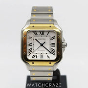 2022 CARTIER SANTOS DE CARTIER 39.8MM W2SA0016