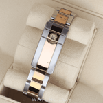 2022 ROLEX GMT MASTER II TWO TONE ROSE GOLD AND STEEL ROOTBEER 40MM 126711CHNR 'STICKERS APPLIED'