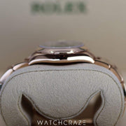 2021 ROLEX DATEJUST ROSE GOLD DIAMOND MARKERS 31MM 278245