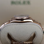 2021 ROLEX DATEJUST ROSE GOLD DIAMOND MARKERS 31MM 278245