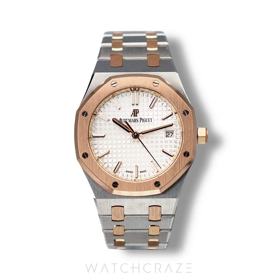 2021 AUDEMARS PIGUET ROYAL OAK TWO TONE 34MM 77350SR.OO.1261SR.01