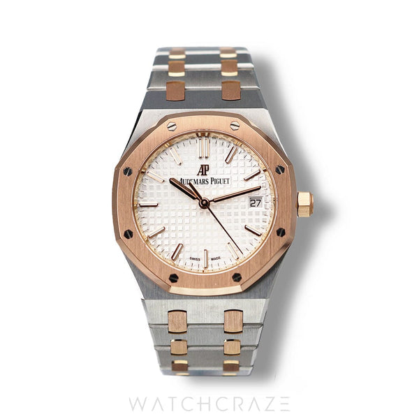 2021 AUDEMARS PIGUET ROYAL OAK TWO TONE 34MM 77350SR.OO.1261SR.01