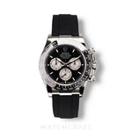 2024 ROLEX DAYTONA COSMOGRAPH WHITE GOLD BLACK DIAL 40MM 126519LN