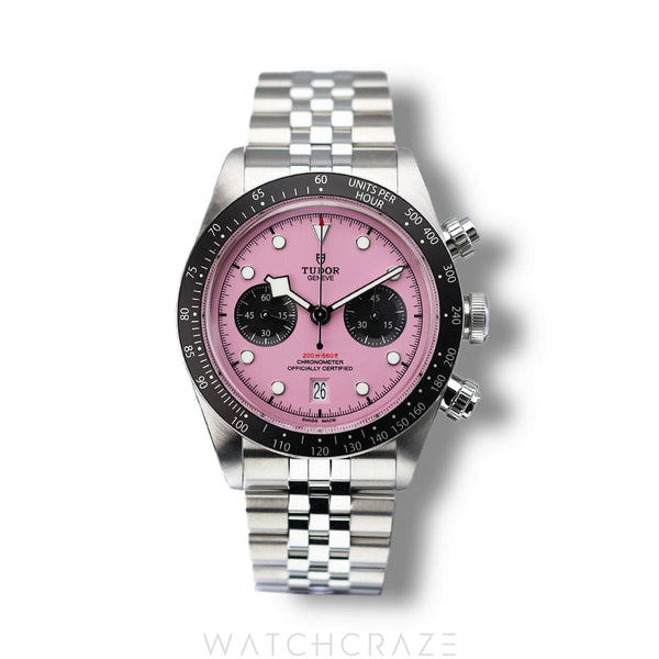 2024 TUDOR BLACK BAY CHRONOGRAPH PINK DIAL 41MM 79360N