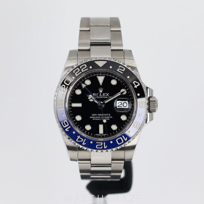 2018 ROLEX GMT MASTER II "BATMAN" 40MM 116710BLNR