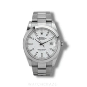 2023 ROLEX DATEJUST WHITE DIAL 41MM 126300
