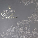 2003 LADIES ROLEX CELLINI DILVER DIAL BROWN LEATHER BAND 26MM 01/08/6110