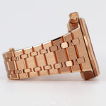 2024 AUDEMARS PIGUET ROYAL OAK CHRONOGRAPH GREEN DIAL ROSE GOLD 26240OR.OO.1320OR.08