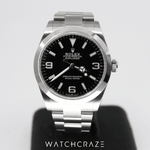 2023 ROLEX EXPLORER BLACK DIAL STAINLESS STEEL BRACELET 40MM 224270