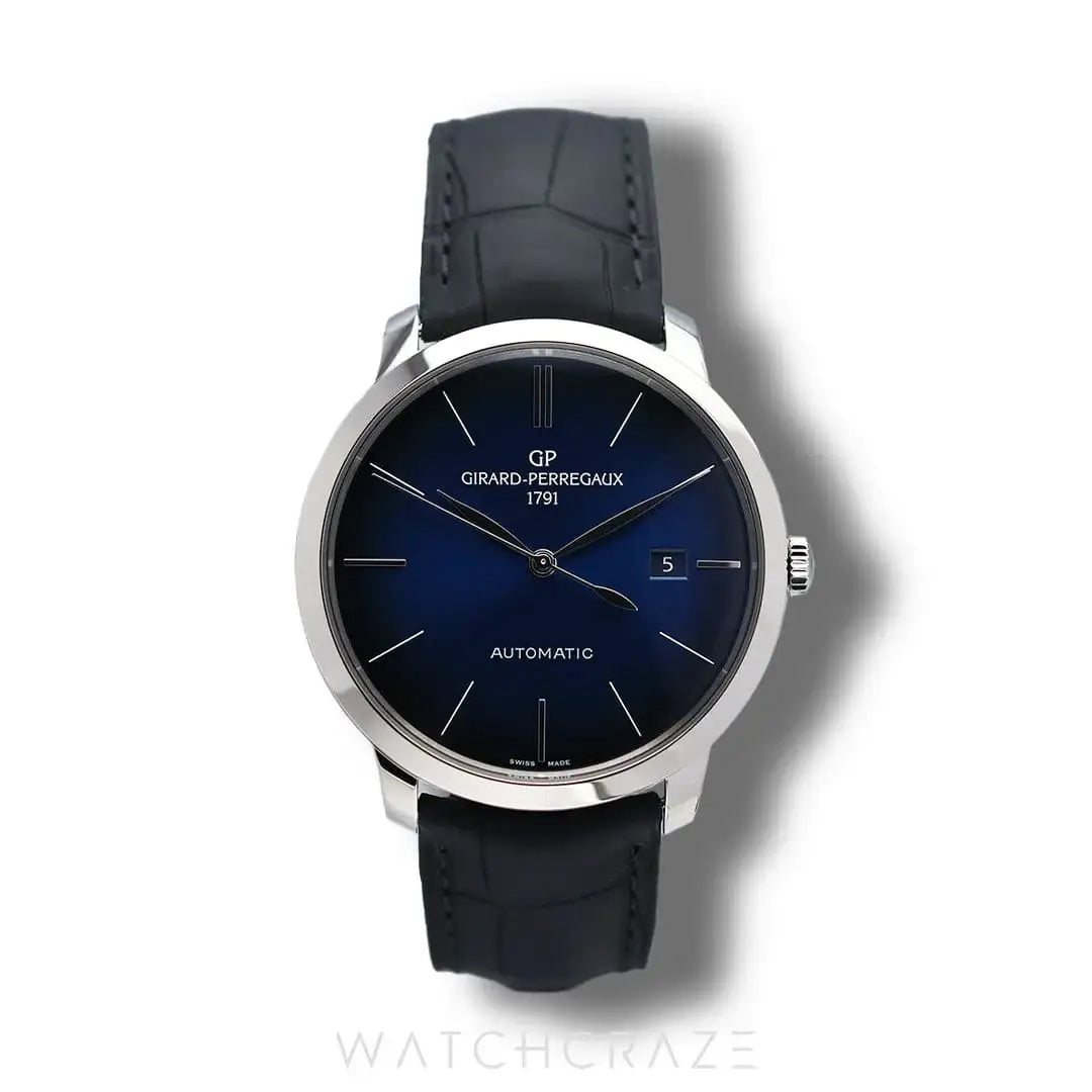 2024 GIRARD PERREGAUX 1966 BLUE DIAL 40MM 49555-11-434-BH6A