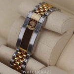 2023 ROLEX GMT MASTER II TWO TONE BLACK DIAL 40MM 126713GRNR