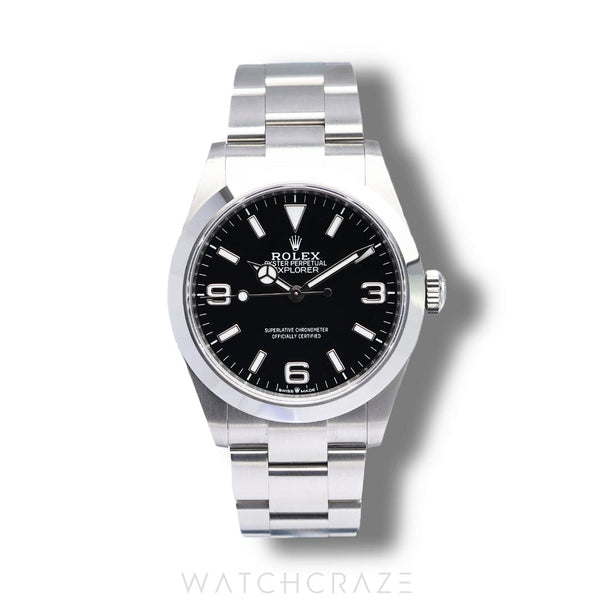 2024 ROLEX EXPLORER BLACK DIAL 40MM 224270