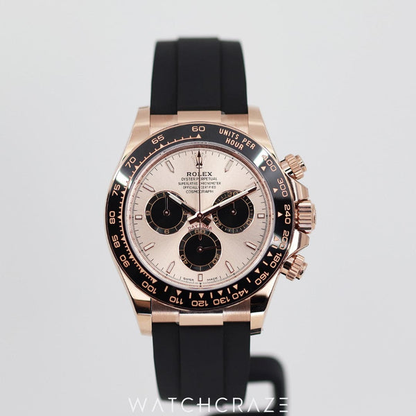 2024 ROLEX DAYTONA COSMOGRAPH SUNDUST DIAL 40MM 126515LN EVEROSE